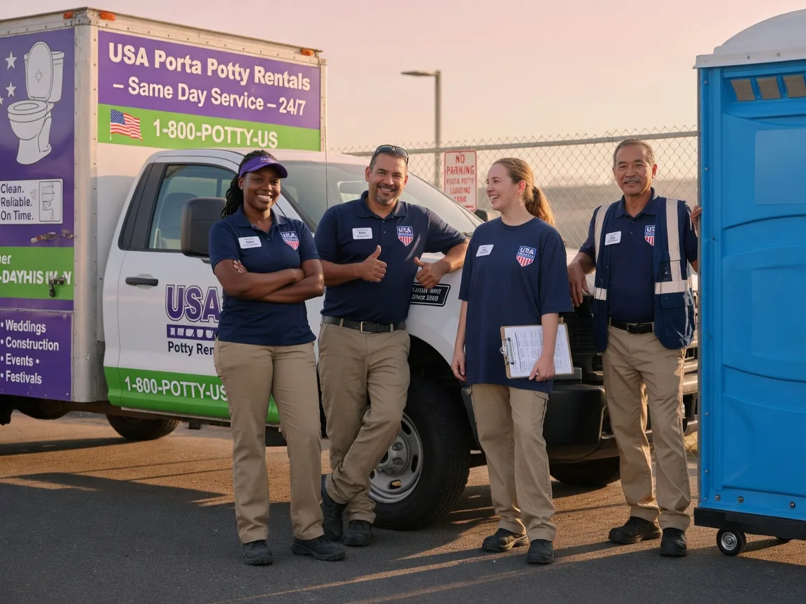 Porta Potty Rental company in Media, IL